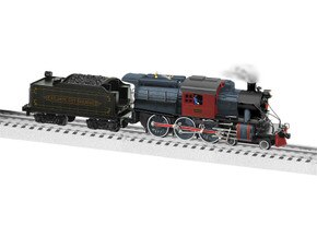 Atlantic City Railroad LEGACY Camelback 4-6-0 #610